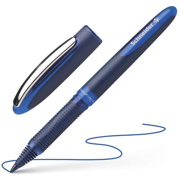 Schneider Tintenroller One Business 830, Strichstärke: 0,6mm, blau 4004675098603 Schneider