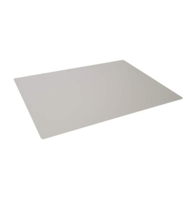 713310 Schreibunterlage 650x500 mm mit Dekorrille PP opak, grau