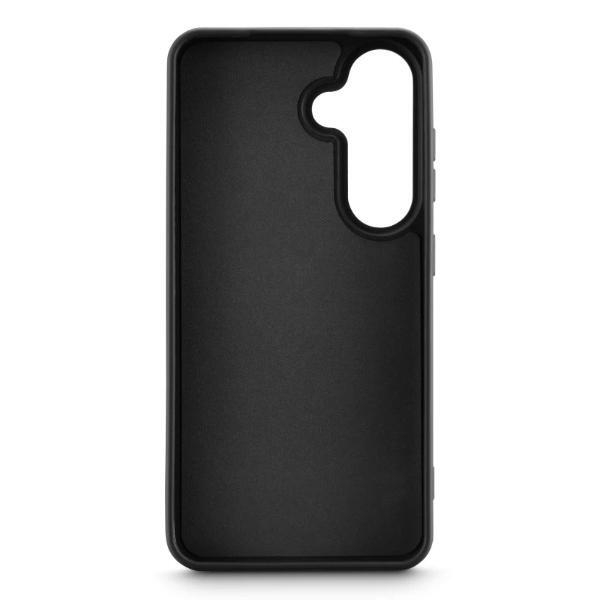 Hama Samsung S25 Handyhülle Fantastic Feel, Farbe: Schwarz 4007249805638 Hama