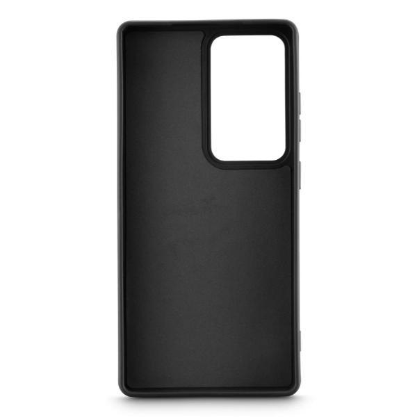 Hama Samsung S25 Ultra Handyhülle Fantastic Feel, Farbe: Schwarz 4007249805829 Hama