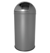 Abfallbeh&auml;lter the dome H2401487, Fassungsverm&ouml;gen: 50 Liter, grau
