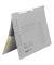 Pendelhefter 15033810, A4 grau Recyclingkarton 320g