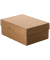 Aufbewahrungsbox PureBox Nature 22001816, mit Deckel, au&szlig;en 18x10x25cm, Pappe natronbraun