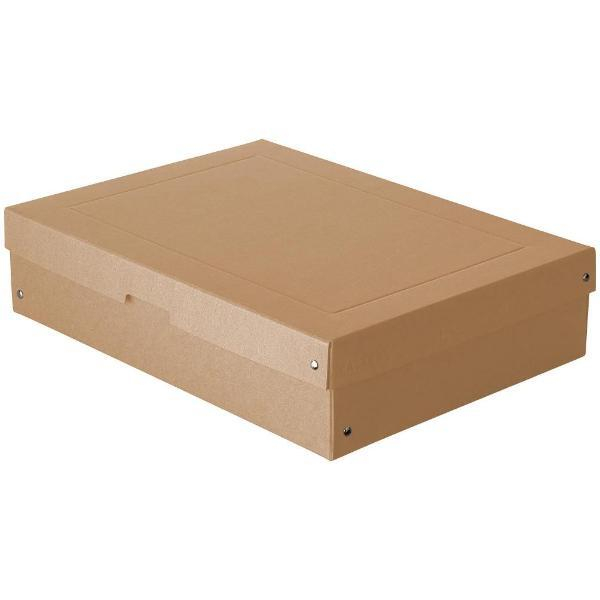 Archivbox PureBox Nature A3 für bis zu 1250 Blatt mit Beschriftungsfeld L 440 x B 320 x Füllhöhe 100 mm FSC®-Pappe braun
