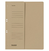 &Ouml;senhefter Manila -RC - Serie 80003866, A4 grau 1/4 Vorderdeckel, Karton 250g