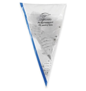 Spritzbeutel, geblockt, transparent, 46 x 23 cm, LDPE1-lagig