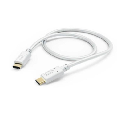 Ladekabel, USB-C - USB-C, 1,5 m, wei&szlig;