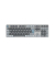 WK-800 Tastatur kabellos grau
