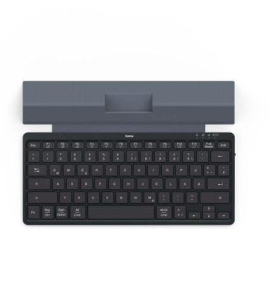 Multi-Device-Tastatur Travel 600, H&uuml;lle, Bluetooth, klein, schw., QWERTZ DE