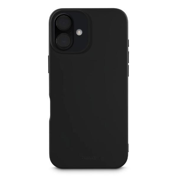 Hama Iphone 16 Handyhülle Fantastic Feel, Farbe: Schwarz 4047443531261 Hama