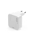 Schnellladeger&auml;t, GaN, 2x USB-C, faltbares Mini-Ladeger&auml;t, PD, 40 W, wei&szlig;