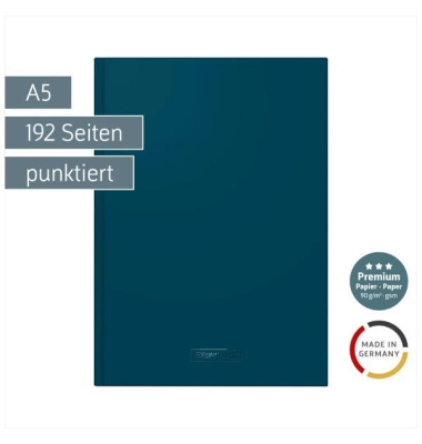 Notizbuch 105598339, denim, A5, 96 Blatt