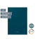 Notizbuch 105598339, Premium Colour Line, denim, A5, punktiert, 90g, 96 Blatt / 192 Seiten
