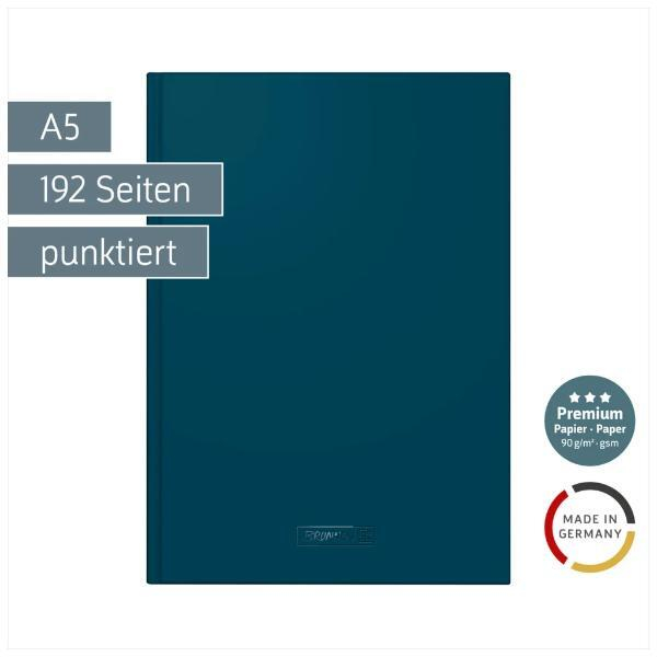 Brunnen Notizbuch 105598339, denim, A5, 96 Blatt 4061947132564 Brunnen