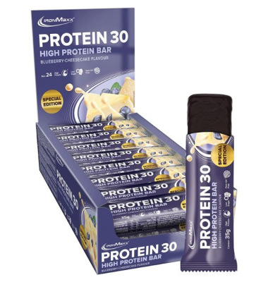 Protein Riegel IronMaxx, Blueberry Cheesecake, 35 g