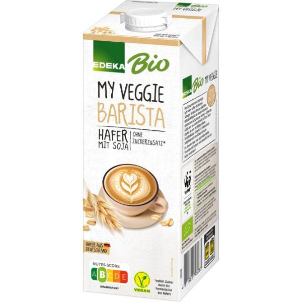 Edeka Bio Haferdink My Veggie Barista, 1L 4311501069387 Edeka