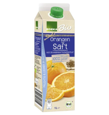 Bio Orangensaft 1L