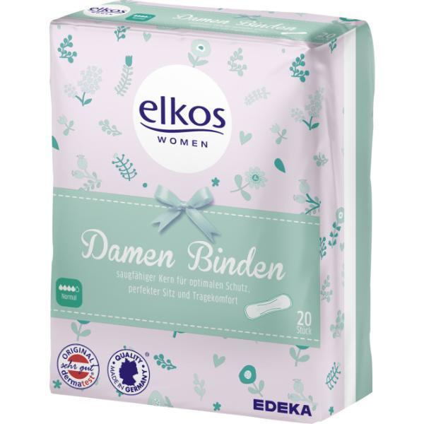 Damenbinden Normal 4311501680513 elkos 20 Stück