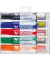 Boardmarker-Set V-Board Master, 5080S5BG, Etui, 5-farbig sortiert, 2-5mm Rundspitze