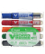Boardmarker-Set V-Board Master, 5080S5BG, Etui, rot, blau, gr&uuml;n, schwarz, orange, 2-5mm Rundspitze