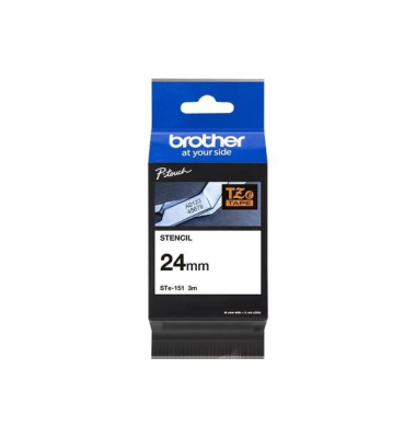 Schablonenband STE-151, 24mm x 3m, schwarz