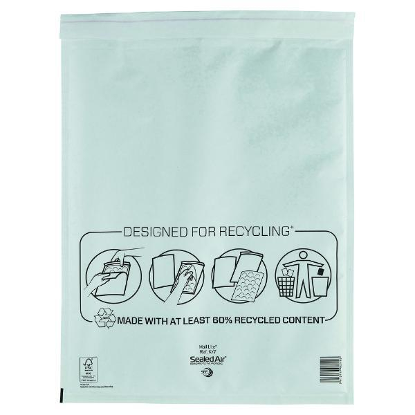 Sealed Air Luftpolstertaschen, 101273382, weiß 5051146485126 Sealed Air 100 Stück
