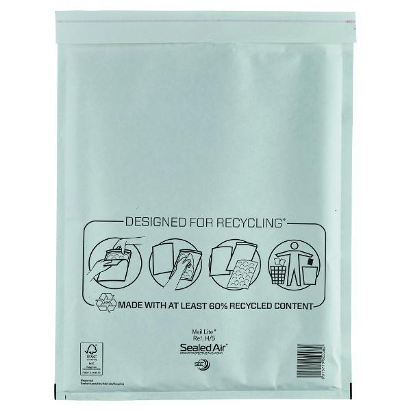 Sealed Air Luftpolstertaschen, 101273350, weiß 5051146485140 Sealed Air 100 Stück