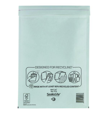 Luftpolstertaschen Mail Lite F/3, 101273349, innen 230x330mm, wei&szlig;