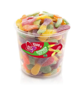 Super Saure Zungen, Klarsichtdos, 1200g