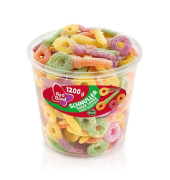 Red Band Super Saure Schnuller, Klarsichtdose mit 100 St&uuml;ck, 1200g