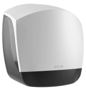 Kartin Toilettenpapierspender 82117, schwarz-wei&szlig;