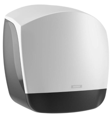 Kartin Toilettenpapierspender 82117, schwarz-wei&szlig;