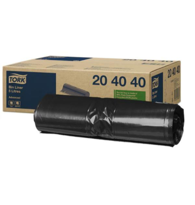 Abfalls&auml;cke 204040, 5L, B3, schwarz