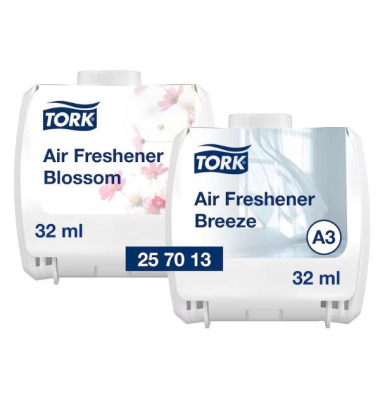 Lufterfrischer 257013, Tork A3 - Serie, Duft Mix, 32ml Flakon / Beutel