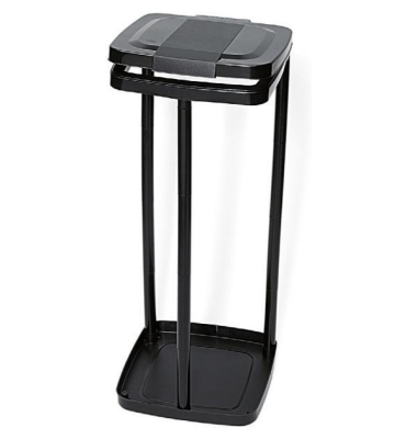 Abfallsack St&auml;nder F 60-120L, Farbe: Schwarz