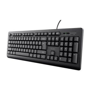TK-150 Tastatur QWERTY, kabelgebunden, schwarz