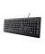 TK-150 Tastatur QWERTY, kabelgebunden, schwarz