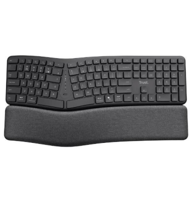 Keyra ERGO Multi Keyboard Tastatur, kabellos, QUERTZ, schwarz