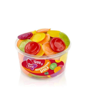 Smile Fruchtgummi, Klarsichtdose 1200g