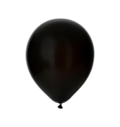 Luftballons, Durchmesser 36 cm, schwarz