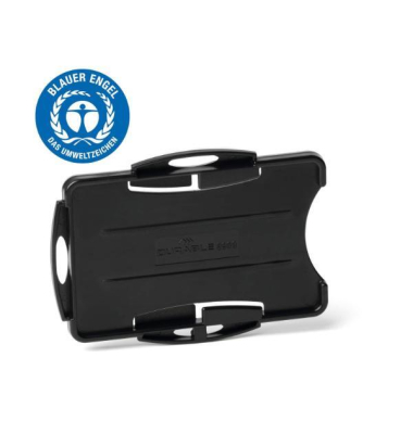 Ausweishalter Eco 898901, f&uuml;r 2 Karten, schwarz
