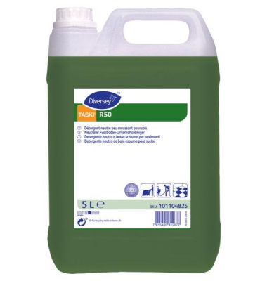 R50 Niedrigsch&auml;umender, neutraler Fu&szlig;bodenreiniger, 5L