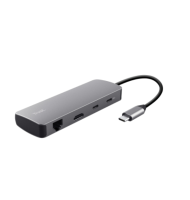 25672 Dalyx Multiport-Adapter aus Aluminium, USB-C, 8-in-1