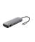 25672 Dalyx Multiport-Adapter aus Aluminium, USB-C, 8-in-1