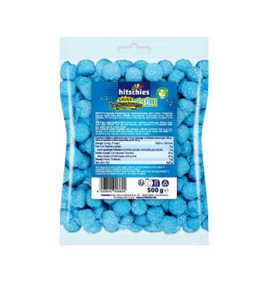 Saure Drachenzungen brizzl B&auml;lle Blau, 500g
