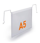 118419 Drahtb&uuml;geltasche, A5 quer, PP