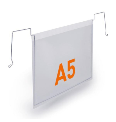 118419 Drahtb&uuml;geltasche, A5 quer, PP