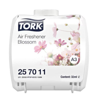 Lufterfrischer 257011, Tork A3 - Serie, Bl&uuml;tentraum, 32ml Flakon / Beutel