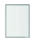 501457 Info-Tasche, A4, statisch haftend, anthrazit  grau