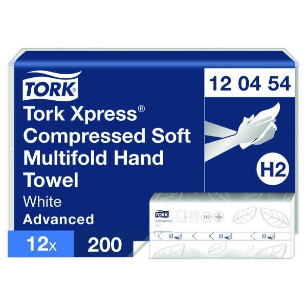 Tork Falthandtücher 120454, weiß 7322542153949 Tork 2400 Stück